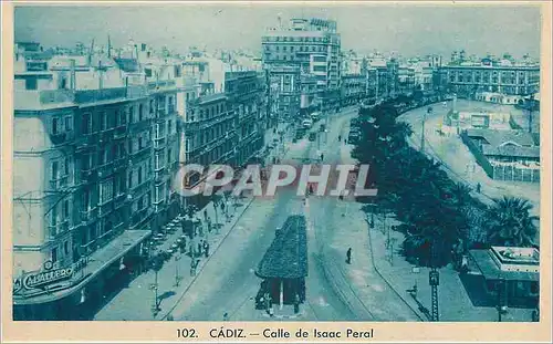 Cartes postales Cadiz Calle de Isaac Peral