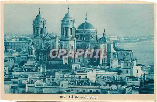 Cartes postales Cadiz Catedral