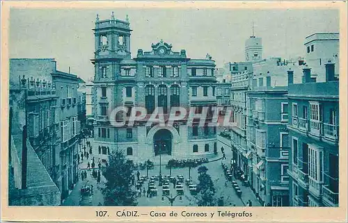 Cartes postales Cadiz Casa de Correos y Telegrafos