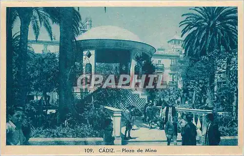 Cartes postales Cadiz Plaza de Mina