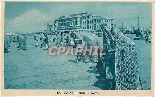 Cartes postales Cadiz Hotel Playa