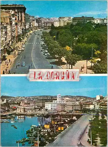 Cartes postales moderne La Coruna