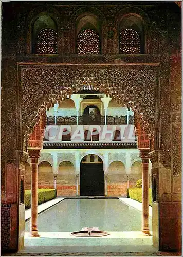 Cartes postales moderne Granada Alhambra Serie Cour des Myrtes des ka Salon des Ambassadeurs