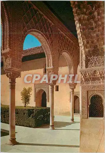 Cartes postales moderne Granada Alhambra Serie Cour des Myrtes