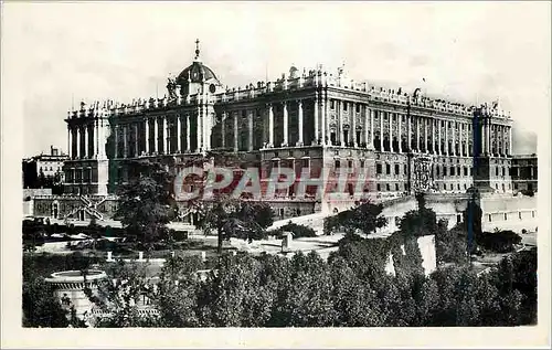 Cartes postales moderne Madrid La Palais Royal