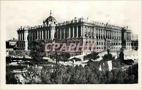 Moderne Karte Madrid La Palais Royal