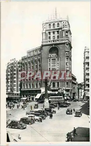 Moderne Karte Madrid Place du Callao