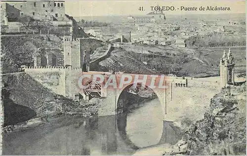 Cartes postales Toledo Puente de Alcantara