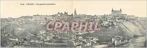 CARTE DOUBLE Toledo Vista general panoramica