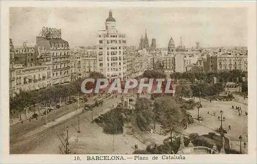 Cartes postales Barcelona Plaza de Cataluna