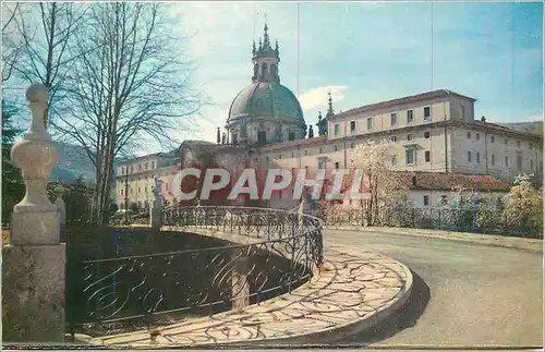 Cartes postales moderne Santuario de Loyola Pont sur le Fleuve Urola