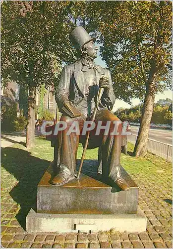 Cartes postales moderne H c Andersen Rathausplatz Copenhagen Denmark