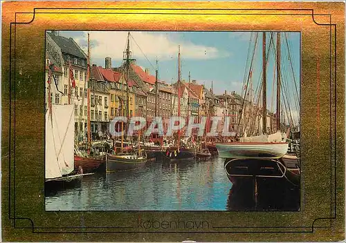 Cartes postales moderne Kobenhavn Bateaux