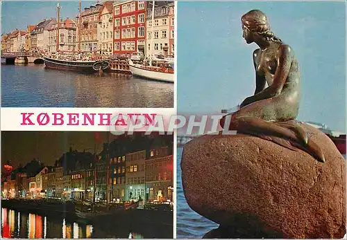 Cartes postales moderne Copenhague