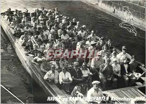 Cartes postales moderne Havne Kanal Rudifarten Kobenhavn Bateaux