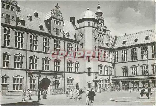 Cartes postales moderne Kronborg Slotsgaarden La cour du chateau
