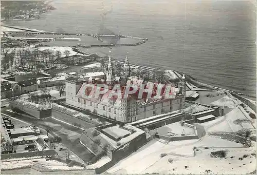 Cartes postales moderne Chateau de Kronborg Jour d hiver