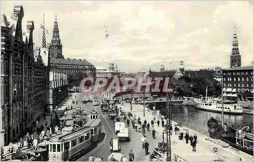 Moderne Karte Copenhague Panorama sur le Canal