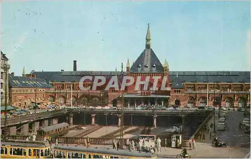 Cartes postales moderne Copenhague La Gare Centrale