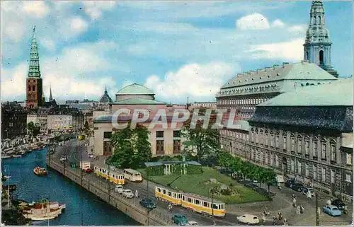 Cartes postales moderne Copenhague La Musee de Thorvaldsen