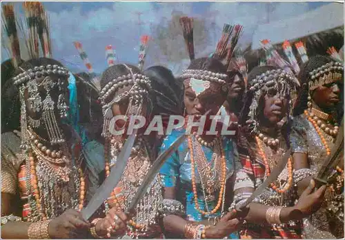 Cartes postales moderne Djibouti Republique de Djibouti Costumes de fete
