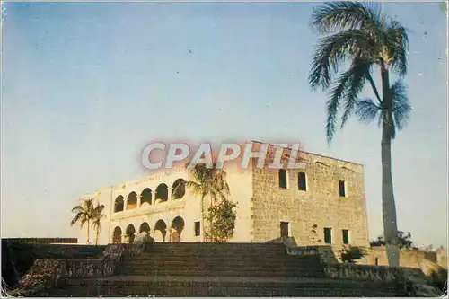 Moderne Karte Alcazar de Colon Columbos Alcazar Santo Domingo Rep Dominicana