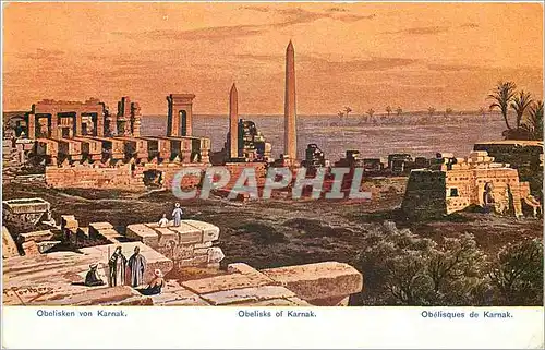 Cartes postales Obelisks of Karnak