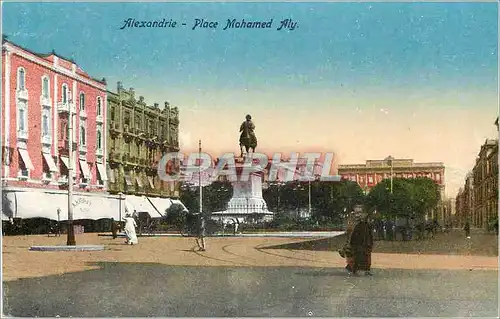 Cartes postales Alexandrie Place Mohamed Aly