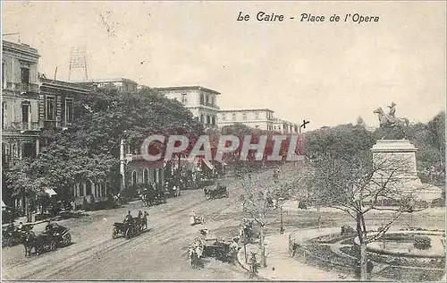 Cartes postales Le Caire Place de l Opera