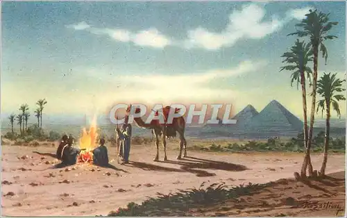 Cartes postales Bedouin Camp near Pyramids