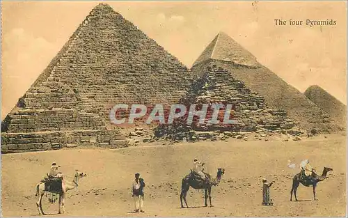 Cartes postales The four Pyramids