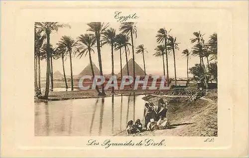 Cartes postales Egypte Pyramides de Giech