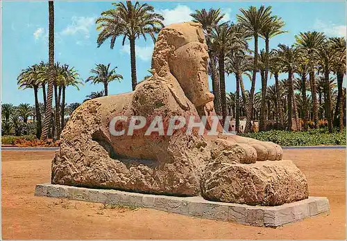 Moderne Karte Memphis Le Sphinx en albatre