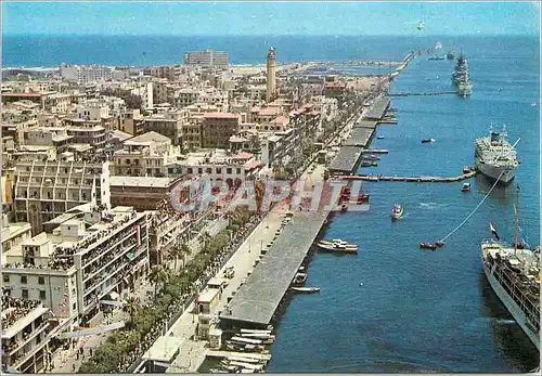Cartes postales moderne Port Said General view at Port Said and its harbor