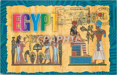 Cartes postales moderne Egypt To recieve the holy communion and incensing