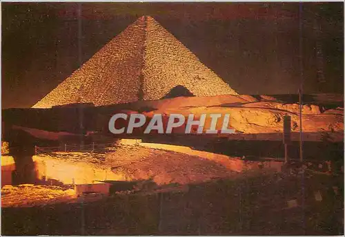 Cartes postales moderne Sound and Light at the Cheops Pyramid