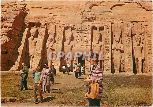 Cartes postales moderne The temple of Abu Sembel