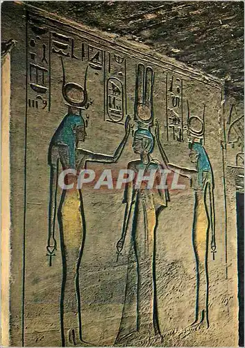 Moderne Karte Abu Simbel Small Temple Coronation of Queen Nefertari