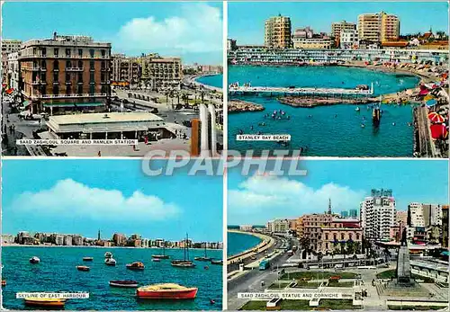 Moderne Karte Souvenir of Alexandria