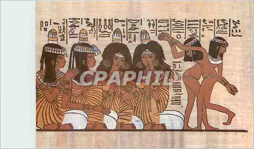 Cartes postales moderne Tomb of Nebamin royal sculptor under Amenophis