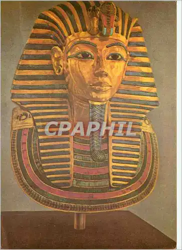 Moderne Karte Gold funerary mask of Tutankhamens