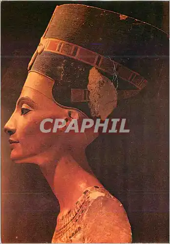 Cartes postales moderne Pointed limestone bust of Quenn Nefertertiti