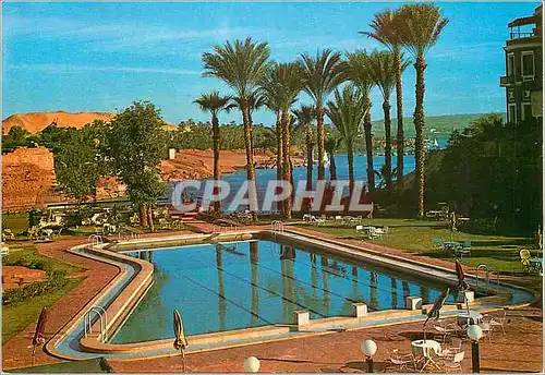 Moderne Karte Asswan View of the Nile at Aswan