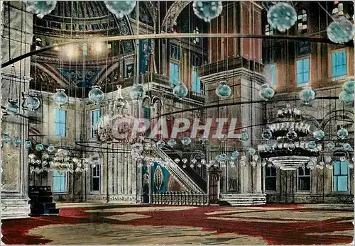 Cartes postales moderne Cairo Interior at Mohamed Aly Mosque