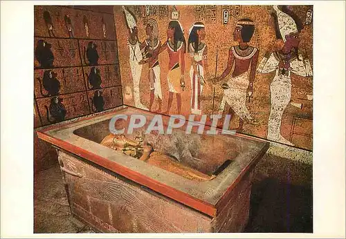 Cartes postales moderne Art Egyptian The Treasure of Tutankhamen The First Sarcophagus