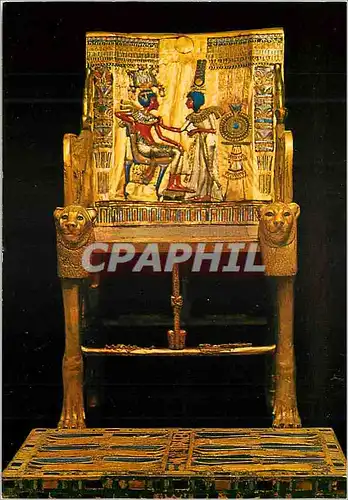 Cartes postales moderne Treasures Kings golden throne