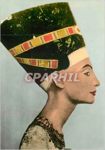 Moderne Karte The Egyptian Museum Cairo Queen Nefertiti