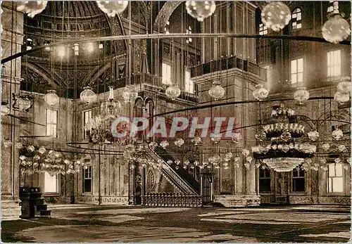 Cartes postales moderne Cairo Interior of Mohamed Aly Mosque