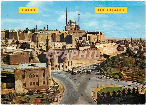 Moderne Karte Cairo La Citadelle et Mosquee Mohamed Aly