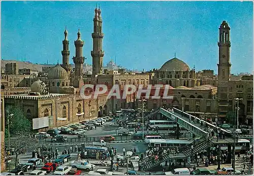 Moderne Karte Le Caire Mosquee d El Azhar Ancienne Universite